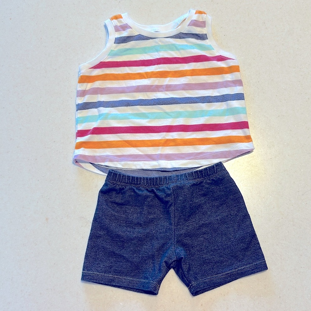 Baby Girl Shorts and Tank